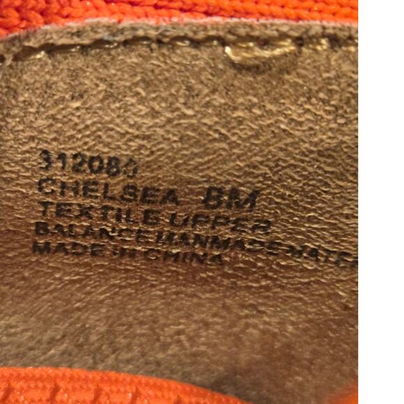 CYNTHIA ROWLEY Chelsea Orange Pointed Toe Slip On Flats Size 8 - Picture 8 of 8